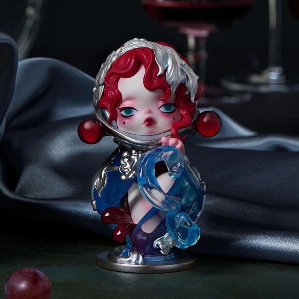 Skullpanda The Feast Begins series in the style “The Silver Claret Jug”.